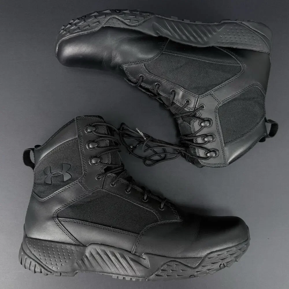 Under Armour UA Stellar TAC Mens 12 Tactical Boots Black 1268951-001 Military